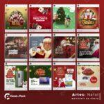 Pack 70 Artes editáveis no canva - Natal +Stories - Imagem 6