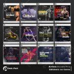 Pack 70 Artes editáveis no canva - Academia +Stories - Imagem 2