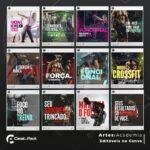 Pack 70 Artes editáveis no canva - Academia +Stories - Imagem 8
