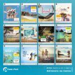 Pack 70 Artes editáveis no canva - Agência de Viagens +Stories - Imagem 3