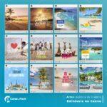 Pack 70 Artes editáveis no canva - Agência de Viagens +Stories - Imagem 5