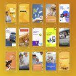 Pack 70 Artes editáveis no canva - Financeiro +Stories - Imagem 5