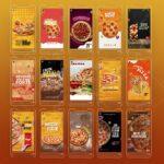 Pack 80 Artes editáveis no canva - Pizzaria +Stories - Imagem 4