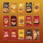 Pack 80 Artes editáveis no canva - Pizzaria +Stories - Imagem 7
