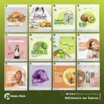 Pack 85 Artes editáveis no canva - Nutricionista +Stories - Imagem 3