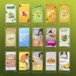 Pack 85 Artes editáveis no canva - Nutricionista +Stories - Imagem 9