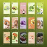 Pack 85 Artes editáveis no canva - Nutricionista +Stories - Imagem 8