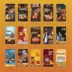 Pack 90 Artes editáveis no canva - Bebidas +Stories - Imagem 6
