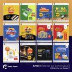 Pack 90 Artes editáveis no canva - Material de construção+Stories - Imagem 6