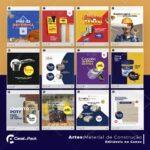 Pack 90 Artes editáveis no canva - Material de construção+Stories - Imagem 5