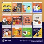 Pack 90 Artes editáveis no canva - Material de construção+Stories - Imagem 4