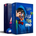 Pack 100 Artes editáveis autismo - Photoshop psd