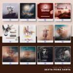 Pack 100 Artes editáveis  sexta feira santa - Photoshop psd - Imagem 5