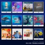 Pack 200 Artes editáveis Dia do trabalhador - Photoshop psd - Imagem 4