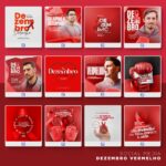Pack 150 Artes editáveis Photoshop - Dezembro vermelho - Imagem 5