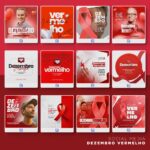 Pack 150 Artes editáveis Photoshop - Dezembro vermelho - Imagem 2