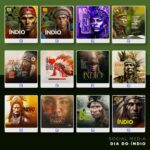 Pack 80 Artes editáveis Dia do índio - Photoshop psd - Imagem 6