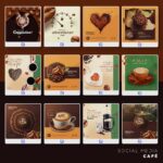 Pack 150 Artes editáveis café , cafeteria - Photoshop psd - Imagem 5