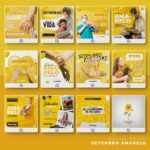 Pack 350 Artes editáveis setembro amarelo - Photoshop psd - Imagem 7