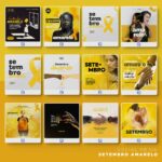 Pack 350 Artes editáveis setembro amarelo - Photoshop psd - Imagem 3