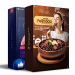 Pack 85 Artes editáveis feijoada - Photoshop psd