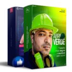 Pack 75 Artes editáveis - Abril verde Photoshop psd