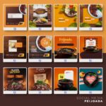 Pack 85 Artes editáveis feijoada - Photoshop psd - Imagem 6