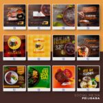 Pack 85 Artes editáveis feijoada - Photoshop psd - Imagem 3