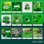 Pack 75 Artes editáveis - Abril verde Photoshop psd - Imagem 3