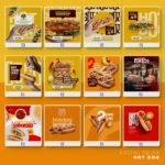 Pack 75 Artes editáveis hotdog  - Photoshop psd - Imagem 8