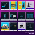 Pack 165 Artes editáveis - iptv 2.0 Photoshop psd - Imagem 5