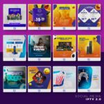 Pack 165 Artes editáveis - iptv 2.0 Photoshop psd - Imagem 4