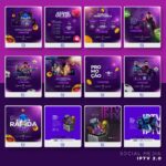 Pack 165 Artes editáveis - iptv 2.0 Photoshop psd - Imagem 2