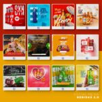 Pack 510 Artes editáveis bares, bebidas, bar 2.0 - Photoshop Psd - Imagem 9
