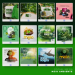 Pack 100 Artes editáveis - Dia do Meio ambiente Photoshop psd - Imagem 9