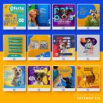 Pack 230 Artes editáveis petshop 2.0 - Photoshop psd - Imagem 10