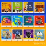 Pack 230 Artes editáveis petshop 2.0 - Photoshop psd - Imagem 7
