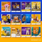 Pack 230 Artes editáveis petshop 2.0 - Photoshop psd - Imagem 3