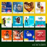 Pack 250 Artes editáveis Dia do cliente - Photoshop PSD - Imagem 5