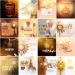 Pack 110 Artes editáveis photoshop - Corpus Christi - Imagem 3