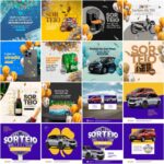 Pack 40 Artes editáveis photoshop - Sorteio - Imagem 4