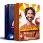 Pack 50 Artes editáveis Photoshop - Aniversário