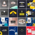 Pack 50 Artes editáveis photoshop - Vidraçaria - Imagem 4