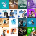 Pack 60 Artes editáveis photoshop - Veterinário - Imagem 3