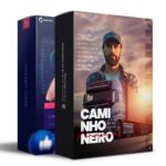 Pack 75 Artes editáveis Photoshop - Dia do Caminhoneiro