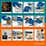 Pack 99 Artes editáveis photoshop - Arquitetos - Imagem 5