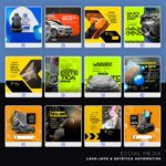 Pack 99 Artes editáveis Photoshop - Lava jato e estética automotiva - Imagem 7
