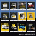 Pack 99 Artes editáveis Photoshop - Lava jato e estética automotiva - Imagem 3