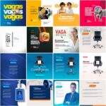 Pack 70 Artes editáveis Photoshop -Vaga de emprego - Imagem 2