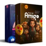 Pack 80 Artes editáveis Photoshop - Dia do Amigo